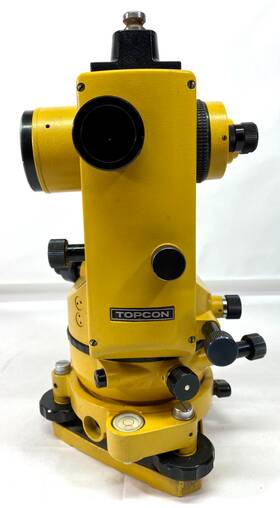 Tl-20dp Topcon Tl-20 De Digital Theodolite Surveying Tool With Carrying Backpack Case