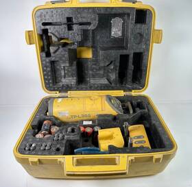 Tp-l3bg Topcon Green Beam Pipe Laser With Rc-200 Case And Accessories