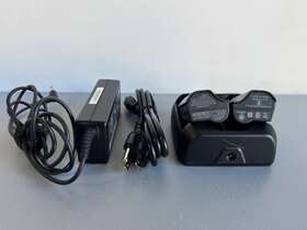 121348-01 Trimble Dual Bay Charger For Tsc7 Ranger 7 Yuma - With Batteries