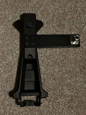 121349-01 Trimble Tsc7 Ranger 7 Data Collector Bracket Clip For Rod - Offset Mount Gnss