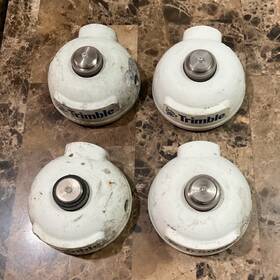 Trimble 12310-90 Gps Antenna Set Lot Of 4 For Surveying Equipment