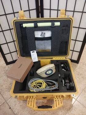 124356778 Trimble R6 Model 4 Gps Rover Receiver Base Antenna New Charger And Battery Read