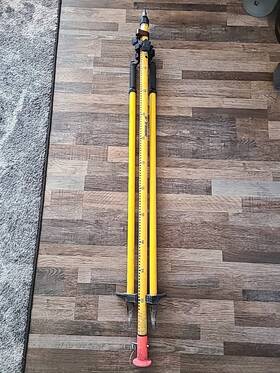 5108-059 Trimble Seco Comp Tri-max Dual Clamp Fiberglass Surveying Tripod
