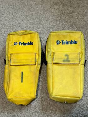 72764-00 Trimble Data Collector Nylon Carrying Case Tsc3 Tsc2 Yellow Bag