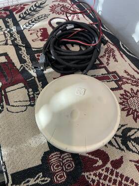 0224085492 Trimble Ag-114 38198-00 #0224085492 Gps Receiver /case Ih 110/ Beacon Antenna Farm Use P/n 38198-10