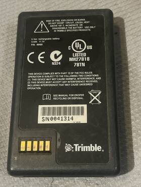 Mh2781878tn Trimble Li Ion Rechargeable Battery Untested