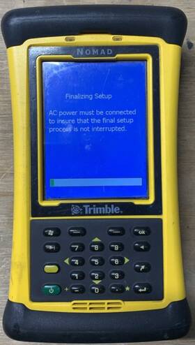 Nmdajy-111 Trimble Nomad Gps Rugged Handheld Computer Data Collector Scanner
