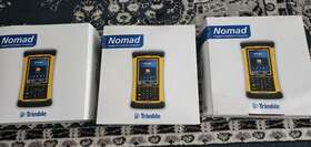 Nmdlny-121-00 Trimble Lot Of 3 Nomad 1050 Data Collector Scanner Gps Survey