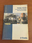 Ts315 Trimble Surveyor Ts305 Short Total Construction Station Manual
