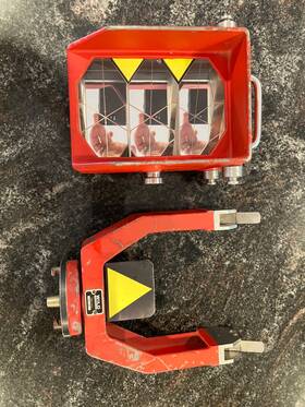 242-420 Wild 242-417 Used Surveying Prism Heerbrugg Triple