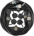 50FT 12 Gauge 5-15R 7 Outlet Cable Multiple Extension Cord With Listed. Fixed Price $70.79.