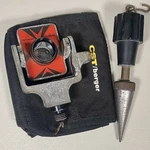 Cst/berger -30MM Survey Prism Reflector Target W/ Case Plumb Bob Adapter Used. Fixed Price $49.00.