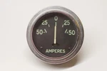 Vintage Car Truck Dash Accessory -50-50 Amp Ammeter Single Gauge 1-15/16". Fixed Price $21.95.