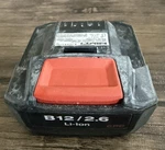Hilti B12 2.6 Lithium-ion 12V Battery. Fixed Price $48.56.