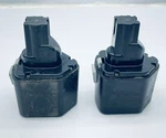 Parts Untested Lot Of 2 Huskie Tools BP-80 14.4V Li-ion Battery Pack 3AH. Fixed Price $39.99.