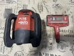 Hilti 2-HS Rotating Red Laser Rotary Level W/ Pra 31 Needs Power Adapter. Fixed Price $249.00.