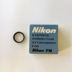 Nikon +3.0 Eyepiece Correction Attachment Lens For Fa Fe FM2 Diopter In Box. Fixed Price $49.96.
