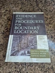 Evidence And Procedures For Boundary Location 6TH Ed. Hc Robillard Wilson Brown. Fixed Price $74.99.