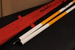Adirpro 8 Ft. Orange And White Aluminum Ranger Pole With Point Carry Case. Fixed Price $49.40.