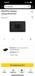 Caterpillar (490-5874) Monitor Display Panel New Oem. Fixed Price $1900.00.
