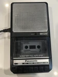 Vtg Panasonic RQ-2012 Slim Line Portable Cassette Player Recorder W/cord Tested. Fixed Price $24.99.