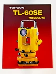 Topcon TL-60SE Theodolite Brochure Catalog Vintage Printed Japan. Fixed Price $54.99.