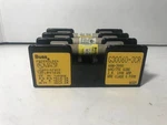 Buss G30060-3CR Fuseholder Block 3-POLE 300V 60A Class. Fixed Price $35.00.