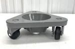 Bond 2127 Cast Iron Triangular Cup Dolly Hard Rubber Wheels 375 Lb Capacity. Fixed Price $99.99.