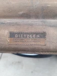 Vintage Dietzgen Grade Rod Pole Leveling Wood For Transit Surveying With Cover. Fixed Price $185.50.