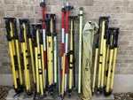 (7) Seco 5119 Plus Prism Rods Etc Used Lot. Fixed Price $1200.00.
