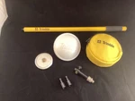 Trimble Gps Beacon Antenna 16741-00 With Magnetic Mount Rod And Adapters. Fixed Price $45.00.