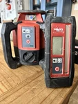 Hilti Pr 30-HVS 2014 Rotating Laser With Battery And Remote No Charger. Fixed Price $300.00.