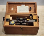 Sears Craftsman Transit Level Usa Model 789.46212 With Wood Case And Plumb Bob. Fixed Price $75.00.