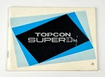 Topcon Super Dm Camera Instruction Manual Users Guide / Operating. Fixed Price $10.44.
