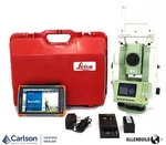 Leica TS12 R400 Robotic Total Station With Windows Tablet Running Survpc. Fixed Price $13795.00.