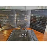 Color Street Display Case Carrying Bag Black Tri-fold Organizer Set. Fixed Price $89.00.