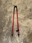 Seco Thumb-release Prism Pole Bipod 5217-40-RED. Fixed Price $100.00.