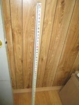 Geomax 8FT Fiberglass Level Rod Staff W/ Bag Square 10THS 2 Sections. Fixed Price $49.98.