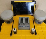 Dual Trimble R10 Uhf Base & Rover Rtk Kit With T10 Access Tablet. Fixed Price $16999.99.
