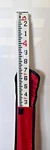 Geomax 8FT Fiberglass Level Rod Staff W/ Bag Square 10THS 2 Sections. Fixed Price $59.95.