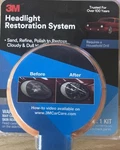 3M 39008 Lens Restoration System Kit Buffing Polishing. Fixed Price $14.99.
