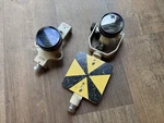 Pentax Total Station Surveying Prisms & Mounts With Target Plates Bundle MP27. Fixed Price $50.76.