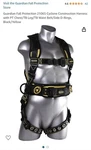 Guardian Fall Protection Complete Safety Kit For Tree Trimming Roofing. Fixed Price $250.00.