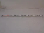 New Seco Rectangular Series Metric Leveling Rod 5 Meter 92046 R18. Fixed Price $100.79.