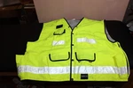 Seco 8063 Ansi/isea 107-2010 Hi-vis Yellow Surveyor Utility Vest Size 66 J. Fixed Price $95.75.