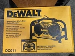 New Sealed Box, Dewalt DC011 Hd Work Site Radio/charger Am/fm/aux - 7.2V 18V. Fixed Price $148.27.