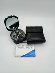 Portable Professional Geological Compass Model DQL-8 W/leather Pouch. Fixed Price $55.00.