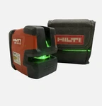 Hilti Pm 2-LG Green Line Laser Level With Case. Fixed Price $124.95.