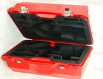 Leica Total Station Red Color Hard Carrying Case For Tps TCR300/400/700/800. Fixed Price $186.06.