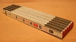 Vintage Lufkin Red End 1066D Rugged 6FT Zig-zag "engineers" Wood Ruler, Nice. Fixed Price $9.50.